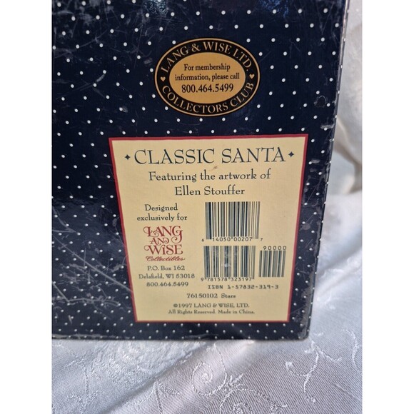 Lang & Wise Special Ed. #6 Stars The Snowman by Ellen Stouffer 6”Ht - Picture 9 of 9